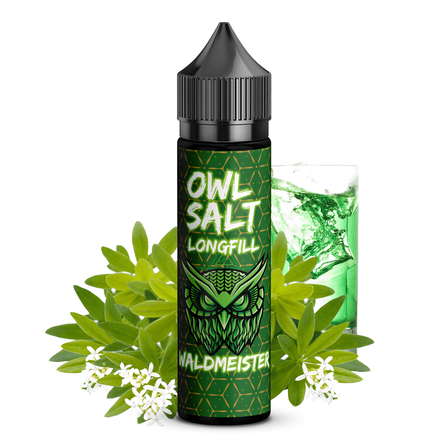 OWL Salt Aroma Longfill - Waldmeister - 10ml in 60ml Flasche 