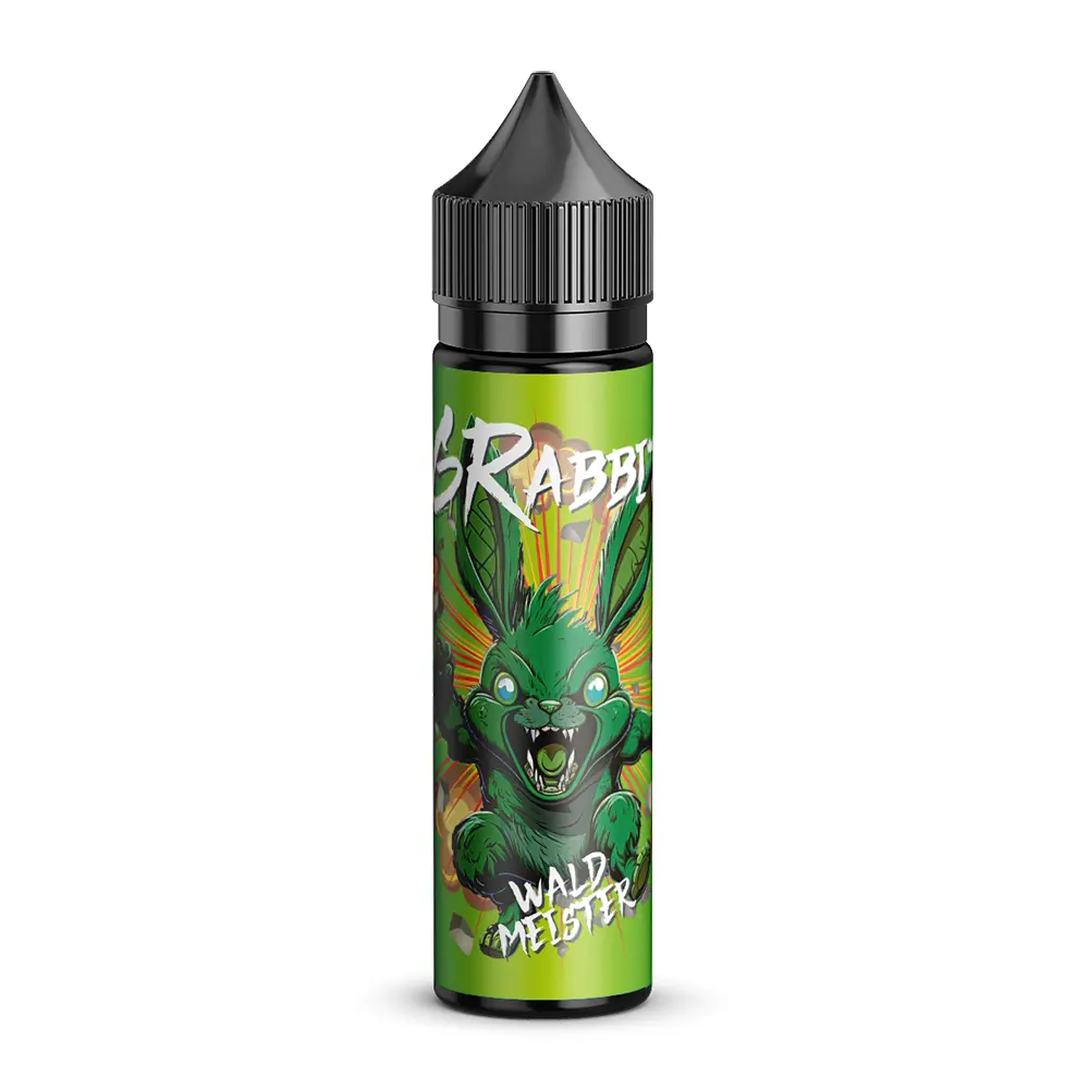 6 Rabbits Aroma Longfill - Waldmeister - 10ml in 60ml Flasche 