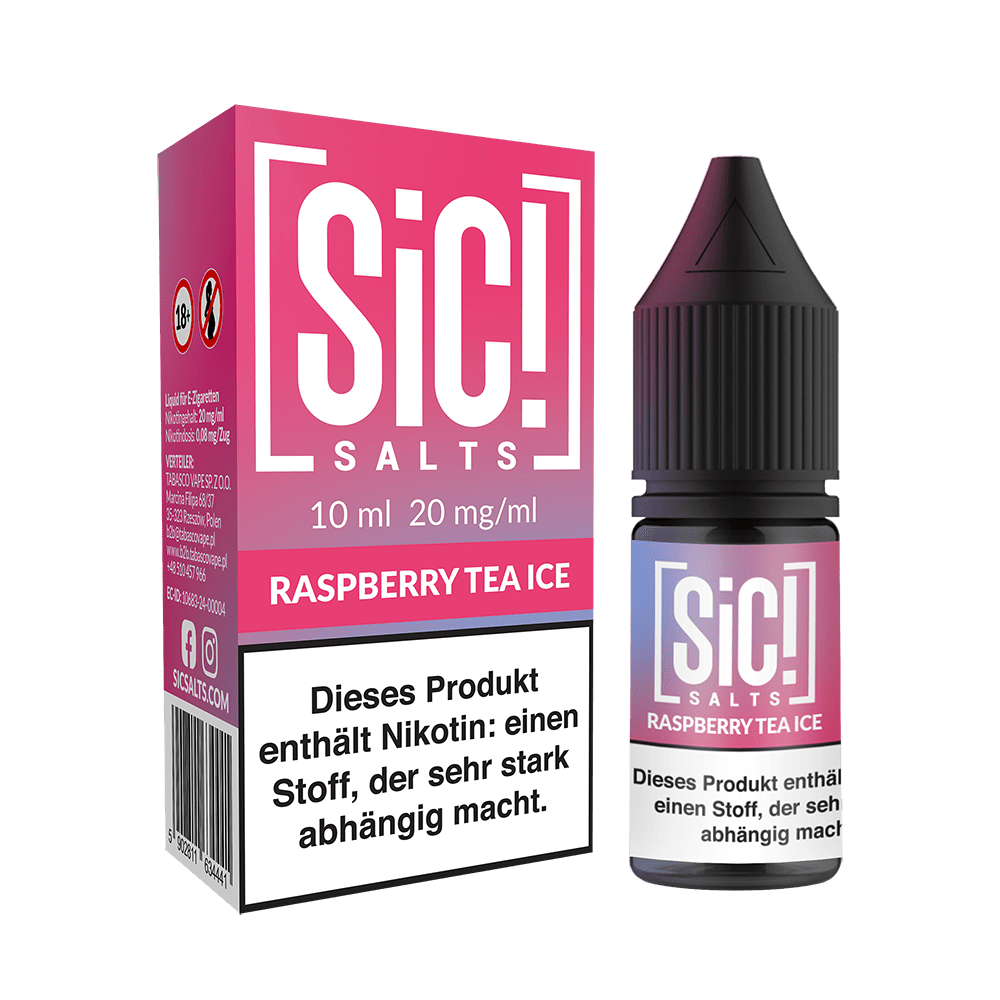 SIC Nikotinsalz Raspberry Tea Ice 20mg