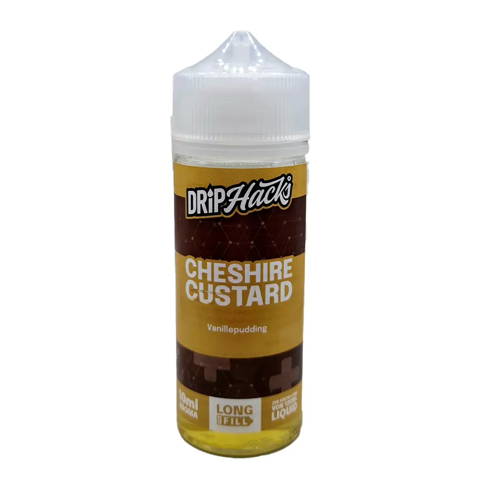 Drip Hacks Cheshire Custard 10ml in 120ml Flasche 