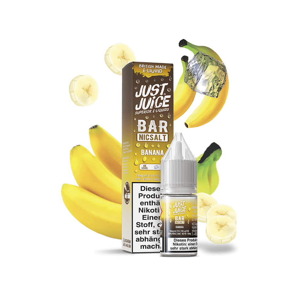 Just Juice Nikotinsalz - Banana - 10ml Liquid 10mg  C