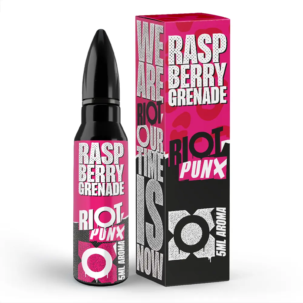 Riot Squad Aroma Longfill - Raspberry Grenade - 5ml in 60ml Flasche 