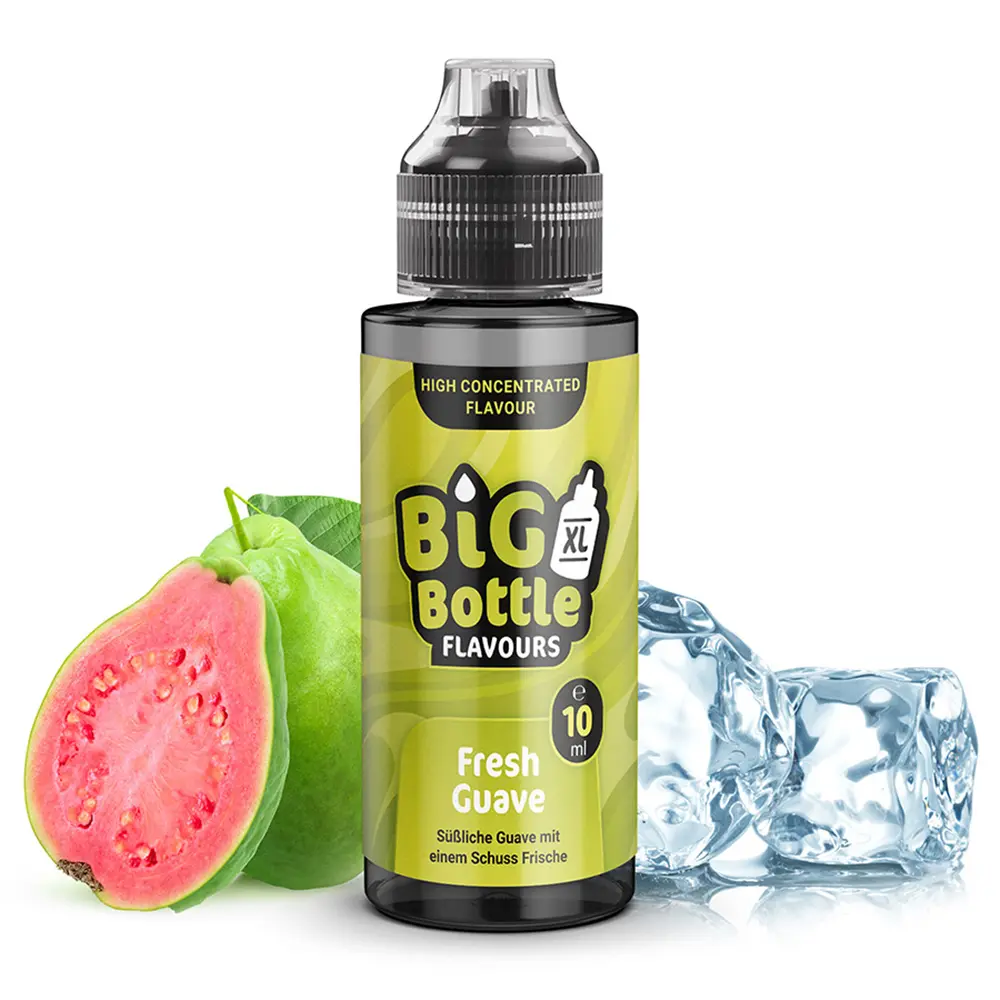 Big Bottle Flavours Aroma - Fresh Guave - 10ml in 120ml Flasche 