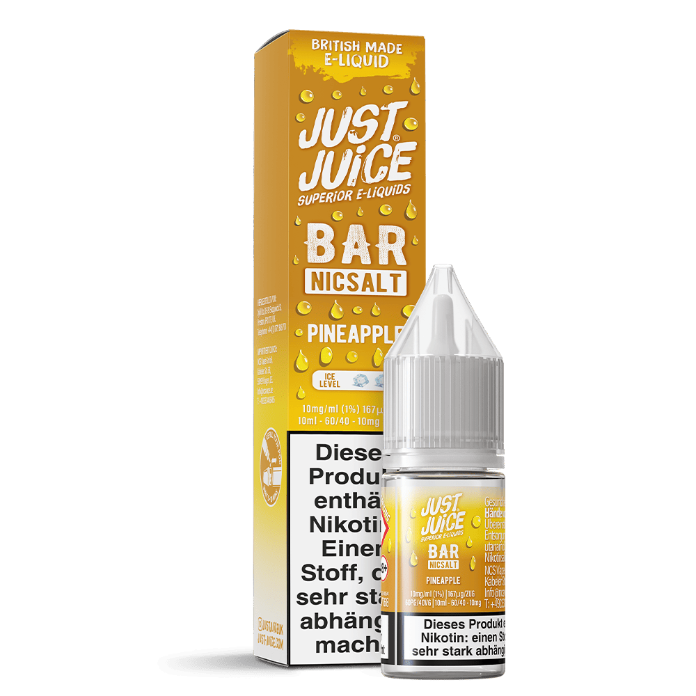 Just Juice Nikotinsalz - Pineapple - 10ml Liquid 10mg  C