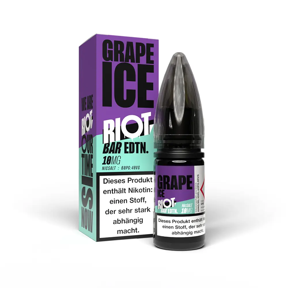 Riot Squad Nikotinsalz - Grape Ice - Liquid 10mg 10ml 