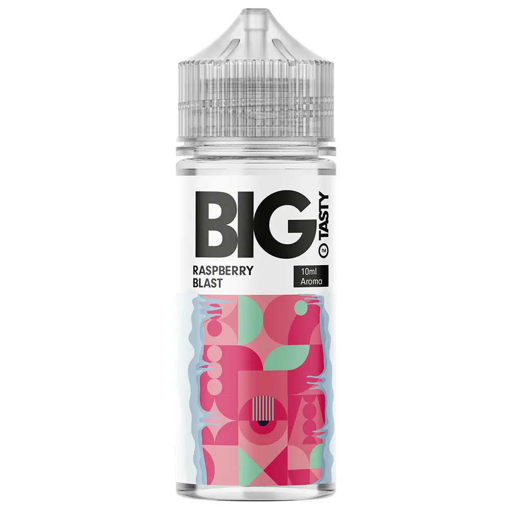 Big Tasty Longfill - Raspberry Blast - 10ml in 120ml Flasche 