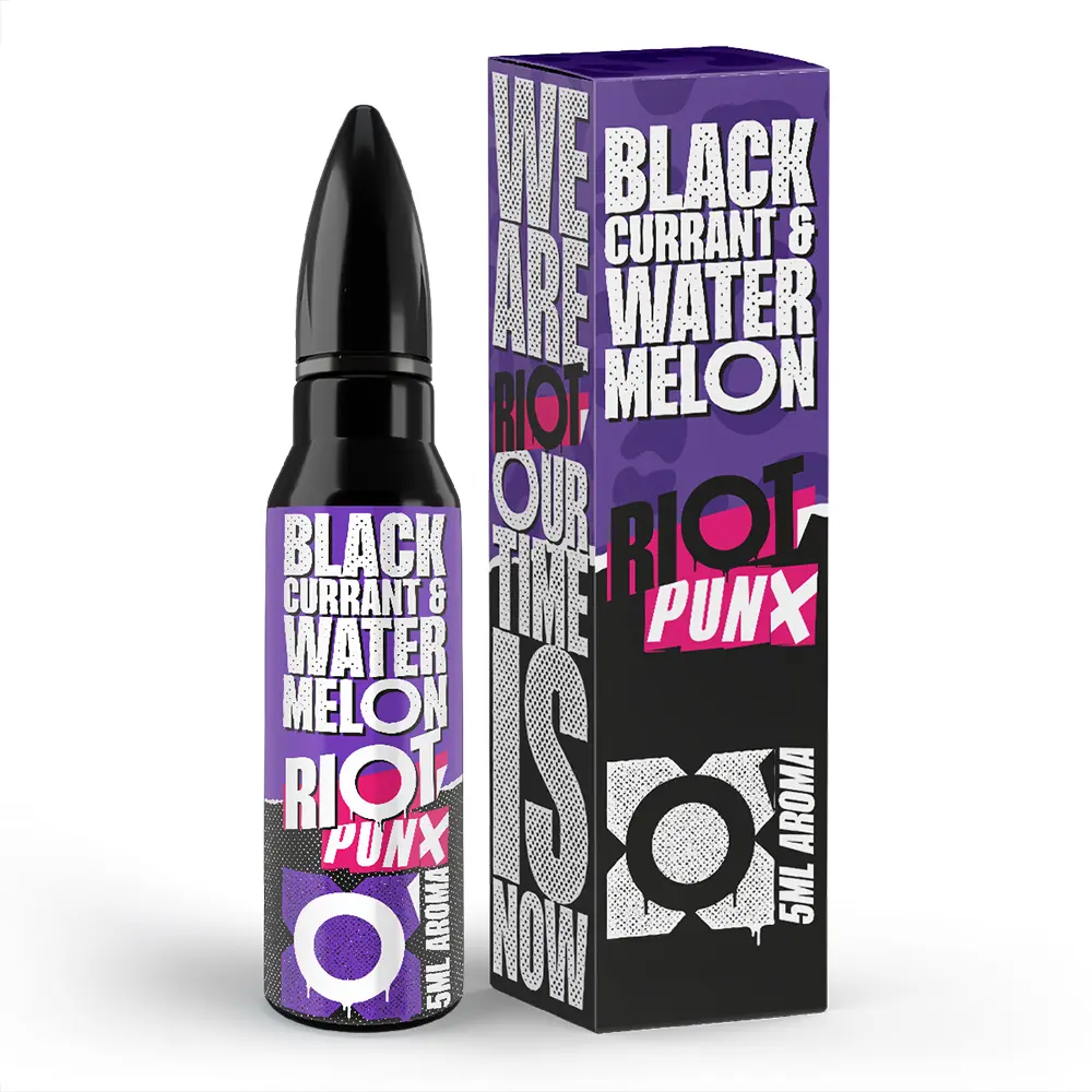 Riot Squad Aroma Longfill - Blackcurrant & Watermelon - 5ml in 60ml Flasche 