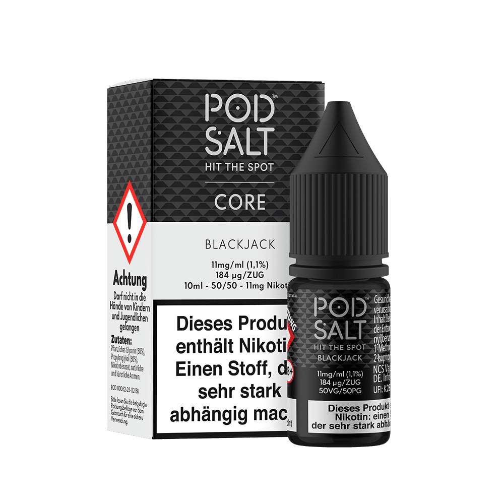 Pod Salt Core Nikotinsalz Blackjack Liquid 11mg