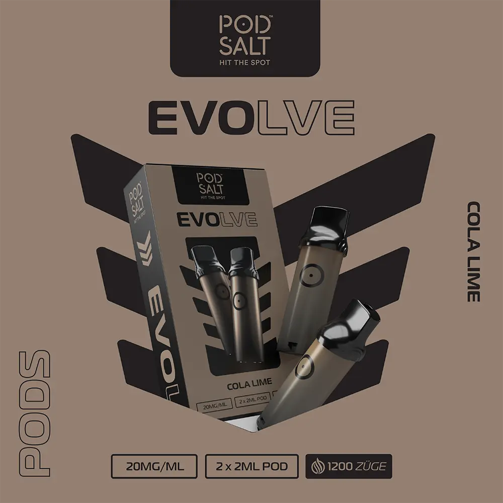 Pod Salt Evolve Pod - Cola Lime - 20mg Nikotinsalz