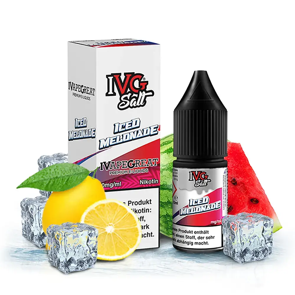 IVG Nikotinsalz - Iced Melonade - Liquid 10mg 10ml 