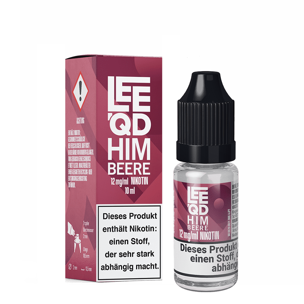 LEEQD Liquid Fruit Himbeere 12mg