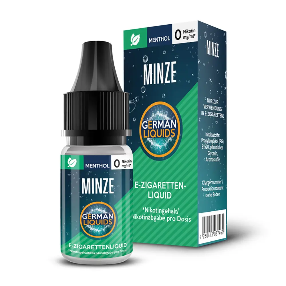 German Liquids Minze 0mg