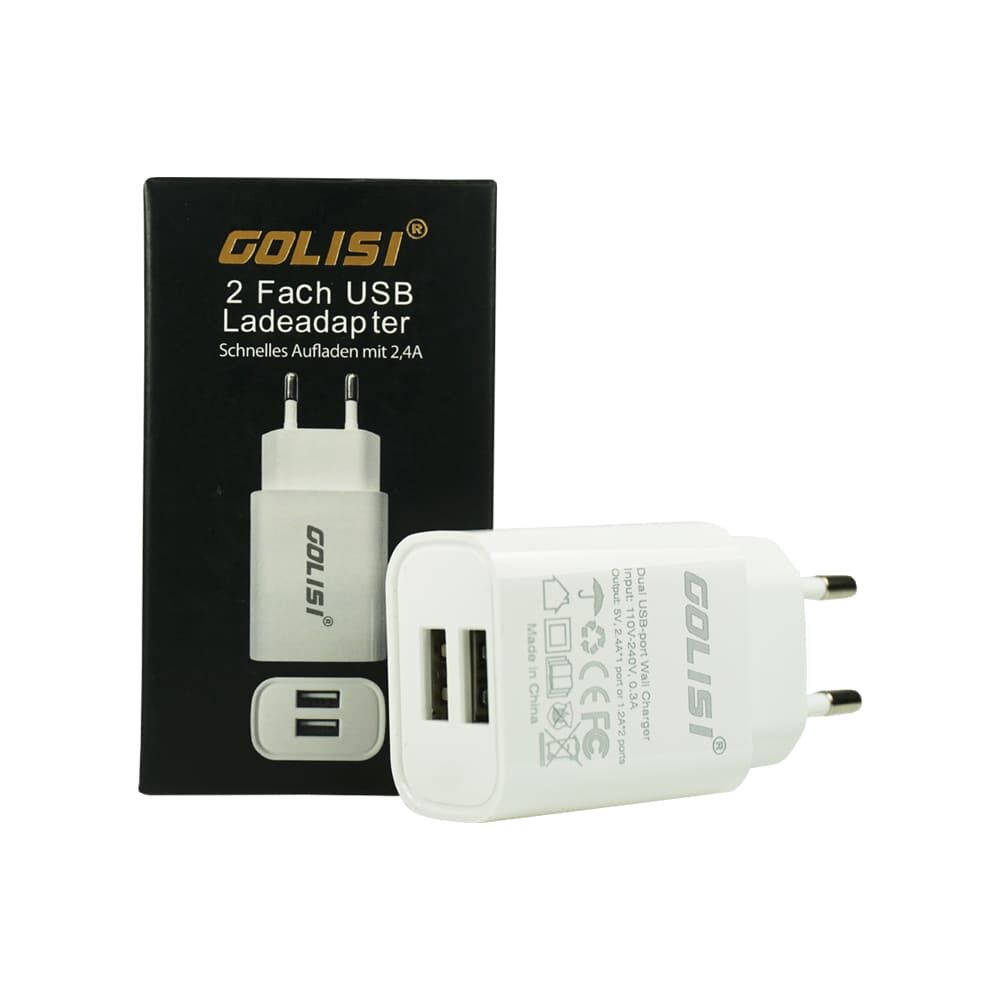 Golisi 2 Port USB Ladeadapter