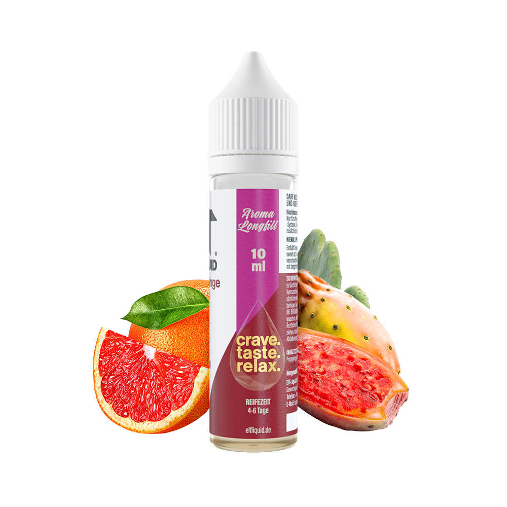 Elf-Liquid Aroma Longfill - Blutorange-Kaktus - 10ml in 60ml Flasche 