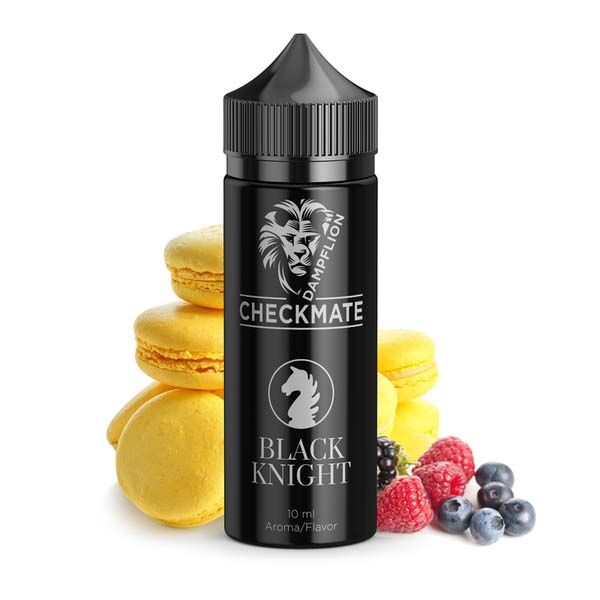 Dampflion Aroma Black Knight 10ml in 120ml Flasche 