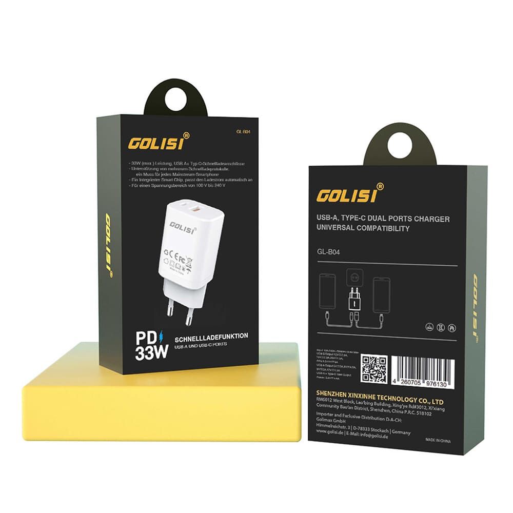 Golisi GL-B04 2-Fach USB Ladeadapter