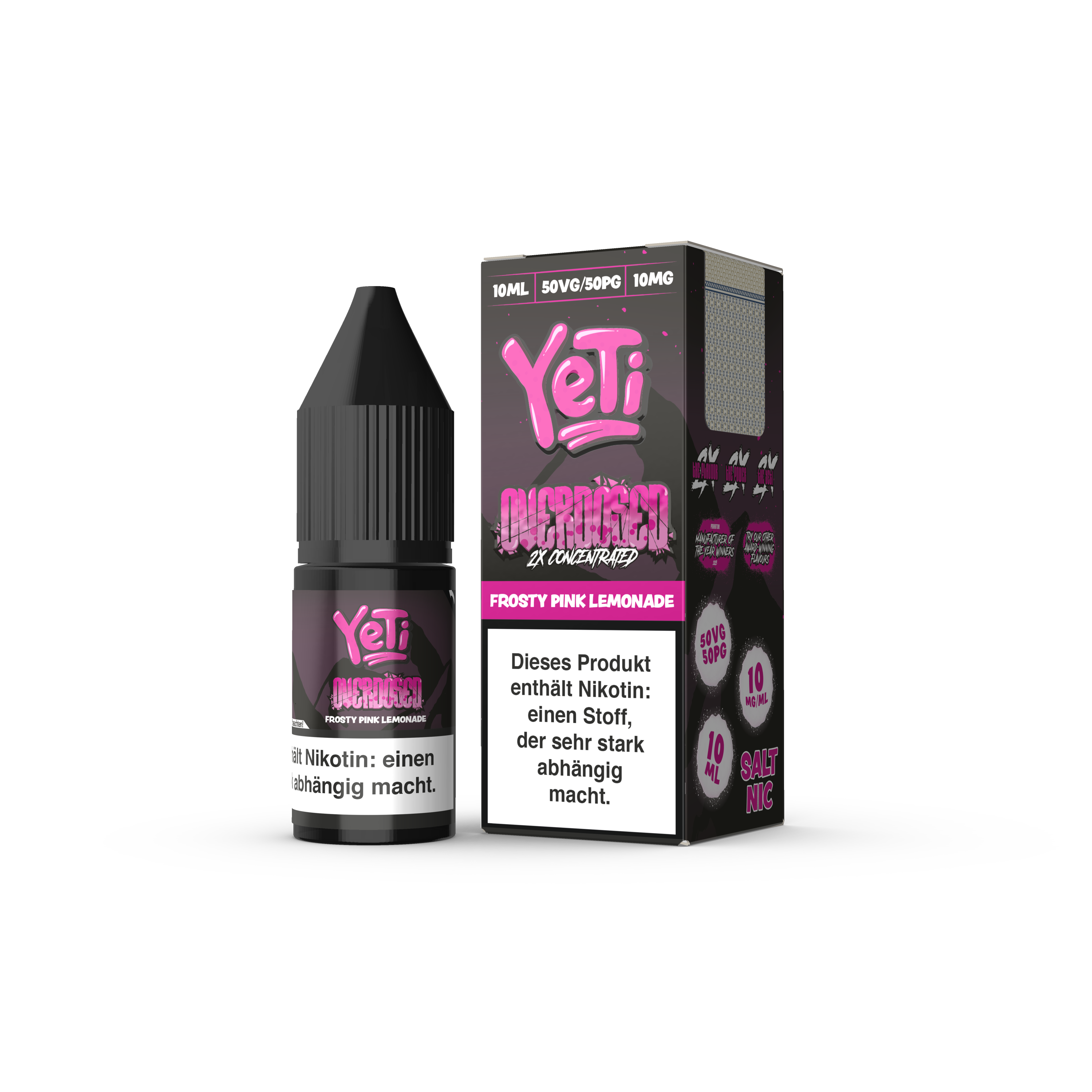 Yeti Overdosed Frosty Pink Lemonade 10mg Nikotinsalz