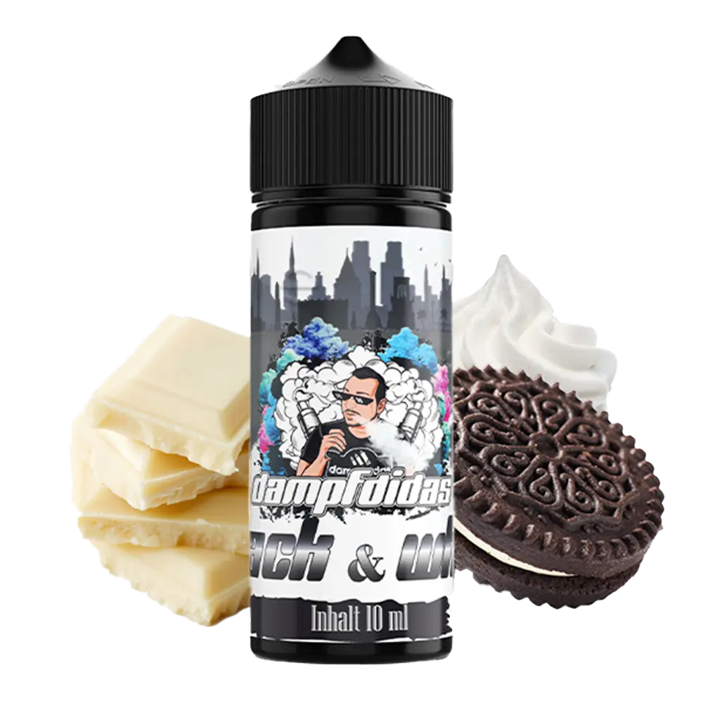 Dampfdidas Black & White - 10ml Aroma