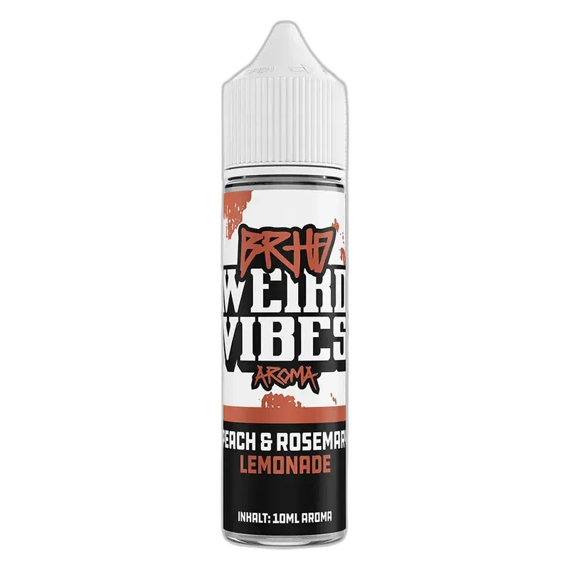 BRHD Barehead Aroma Longfill - Peach & Rosemary Lemonade - 10ml in 60ml Flasche 