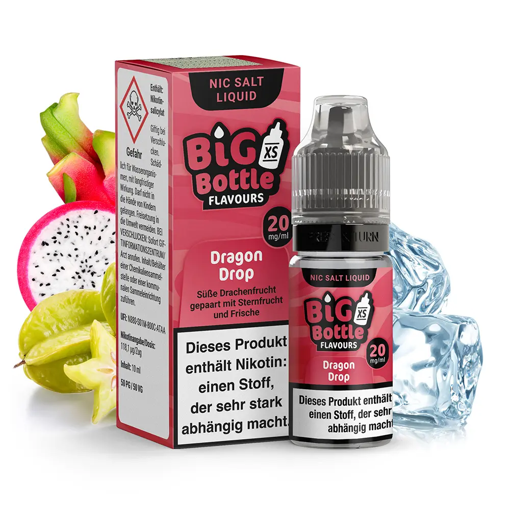 Big Bottle Flavours - Dragon Drop - 10ml 20mg Nikotinsalz 