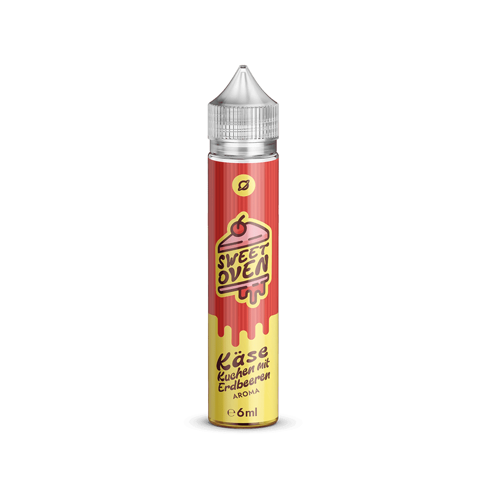 Flavorverse Aroma Longfill - Käsekuchen mit Erdbeeren - 6ml in 75ml Flasche 