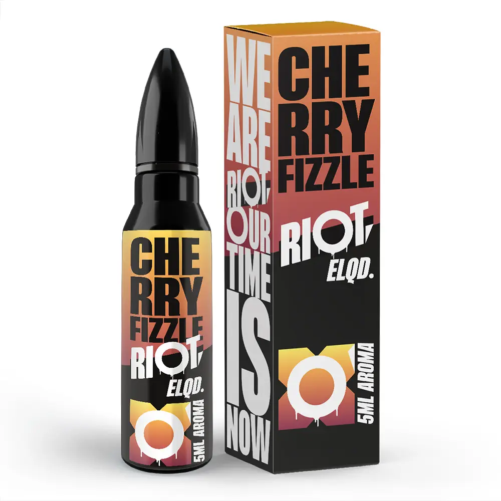 Riot Squad Aroma Longfill - Cherry Fizzle - 5ml in 60ml Flasche 