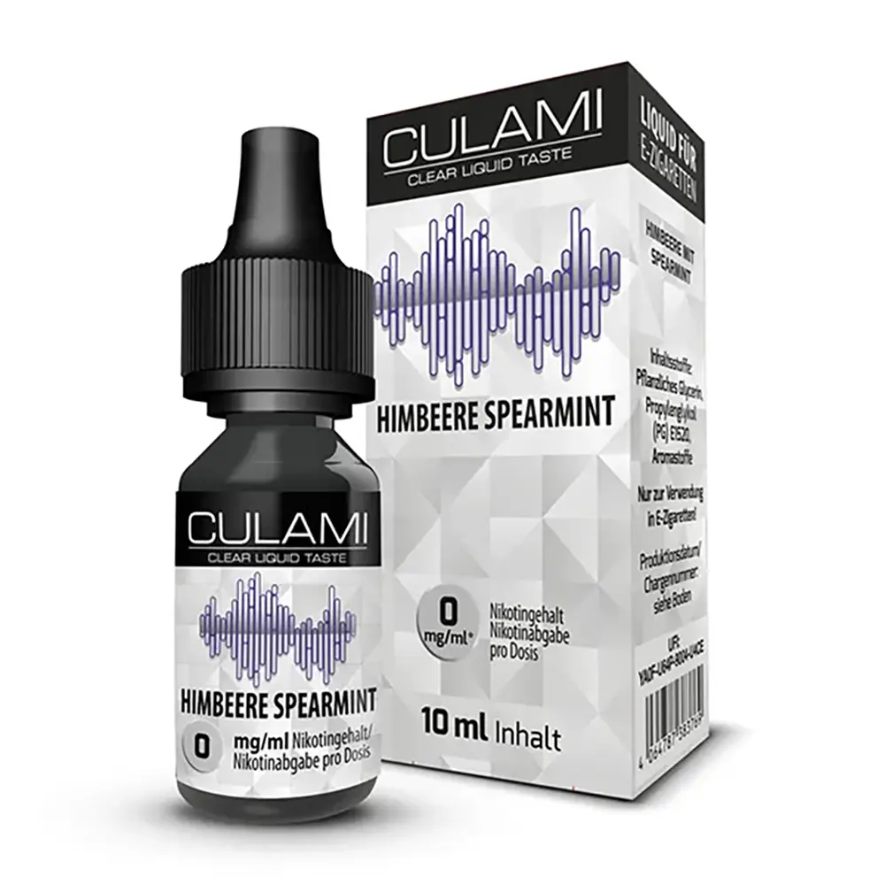 CULAMI Himbeere Spearmint 0mg 10ml Liquid 