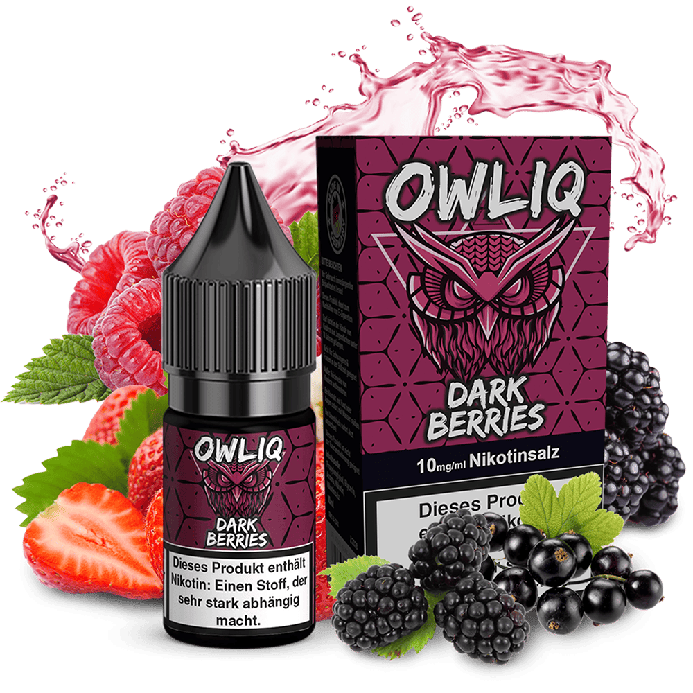 OWLIQ Dark Berries Nikotinsalz Liquid 10mg