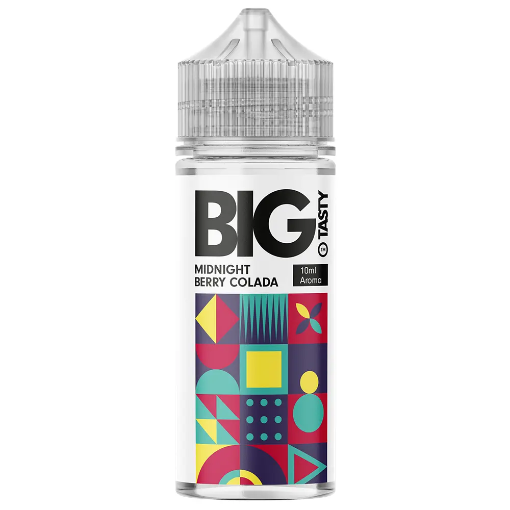 Big Tasty Longfill - Midnight Berry Colada - 10ml in 120ml Flasche 