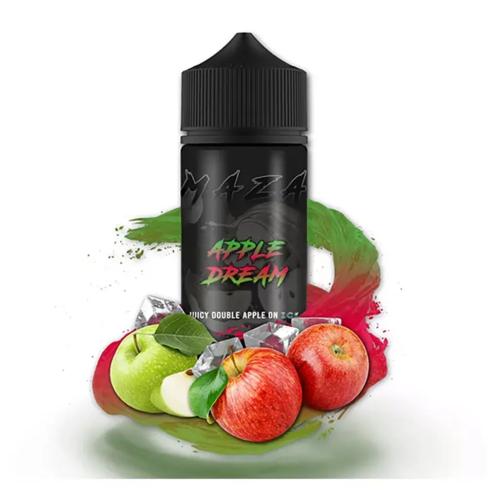 MaZa Apple Dream 10ml Aroma in 120ml Flasche 