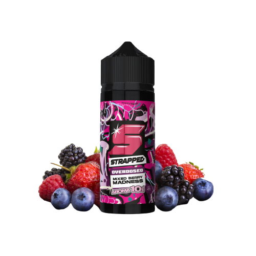 Strapped Overdosed - Mixed Berry Madness - 10ml Aroma