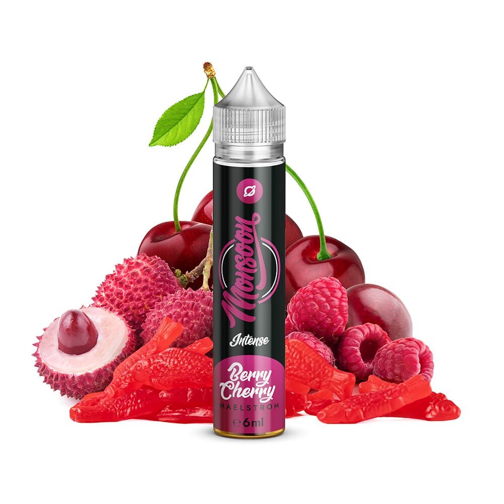 Monsoon Aroma Longfill - Berry Cherry Maelstrom - 6ml in 75ml Flasche 