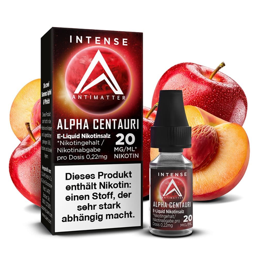 Antimatter Intense Nikotinsalz - Alpha Centauri - 20mg 10ml Liquid 