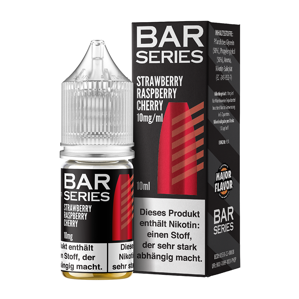 Bar Series Nikotinsalz Strawberry Raspberry Cherry 10mg