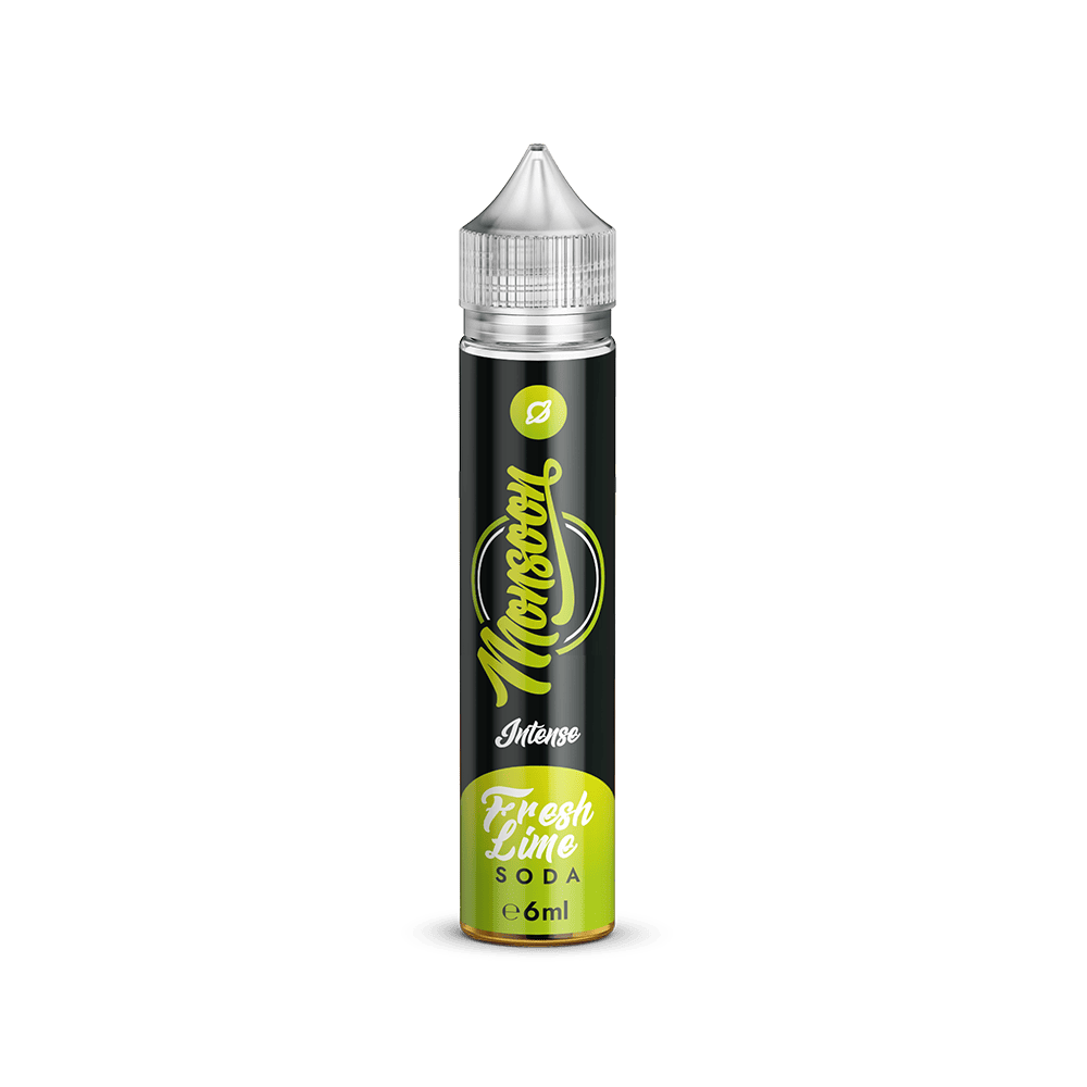 Monsoon Aroma Longfill - Fresh Lime Soda - 6ml in 75ml Flasche 