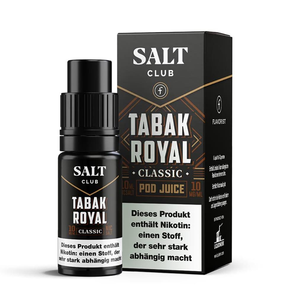 Salt Club Nikontinsalz Flavorist Tabak Royal Classic 10ml 10mg