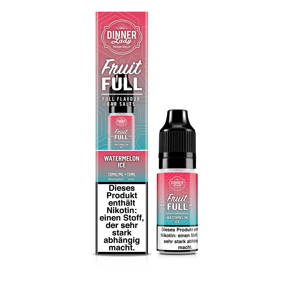 Dinner Lady Fruit Full Nikotinsalz Watermelon Ice 10ml 20mg