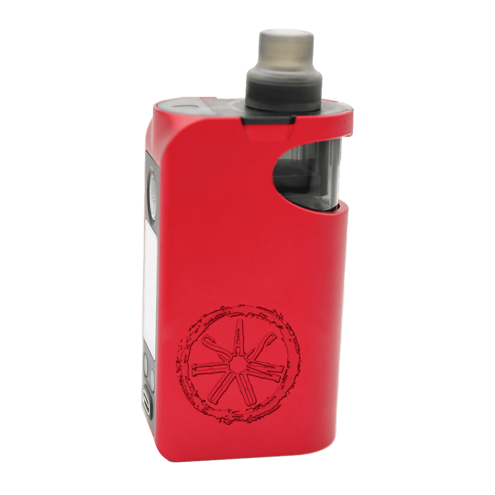 Asmodus Minikin Pod Kit Deep Red Metal