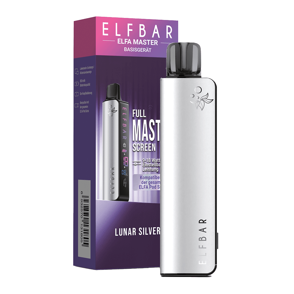 Elfbar Elfa Master Gerät Lunar Silver