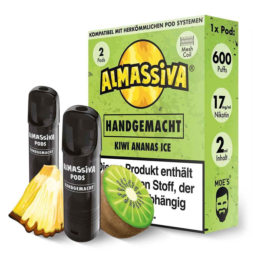 Almassiva Einweg Pod Handgemacht 17mg