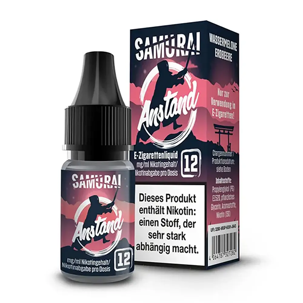 Samurai Anstand 12mg 10ml 