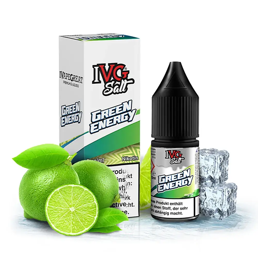 IVG Nikotinsalz - Green Energy - Liquid 10mg 10ml 