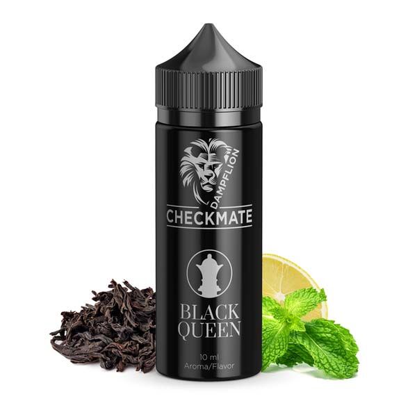 Dampflion Aroma Black Queen 10ml in 120ml Flasche 