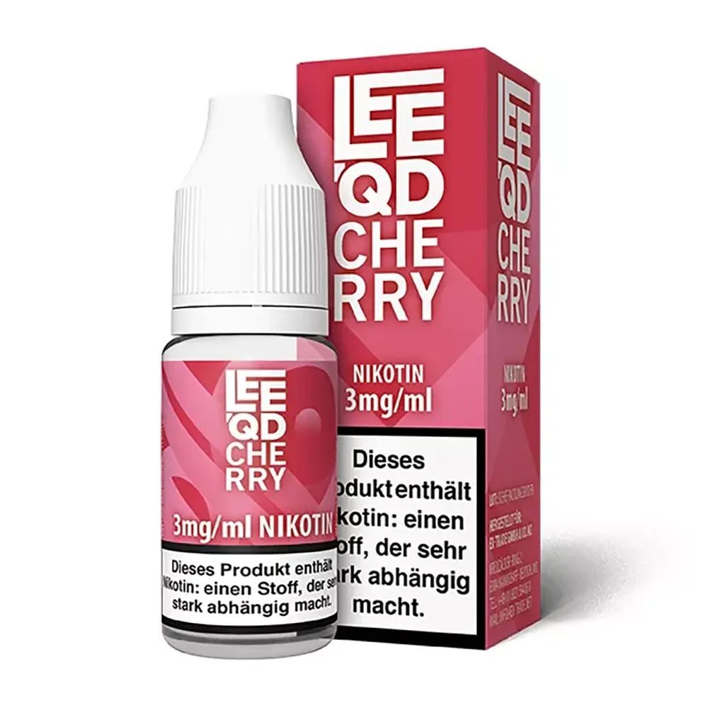 LEEQD Fruits Cherry 10ml 3mg Liquid 