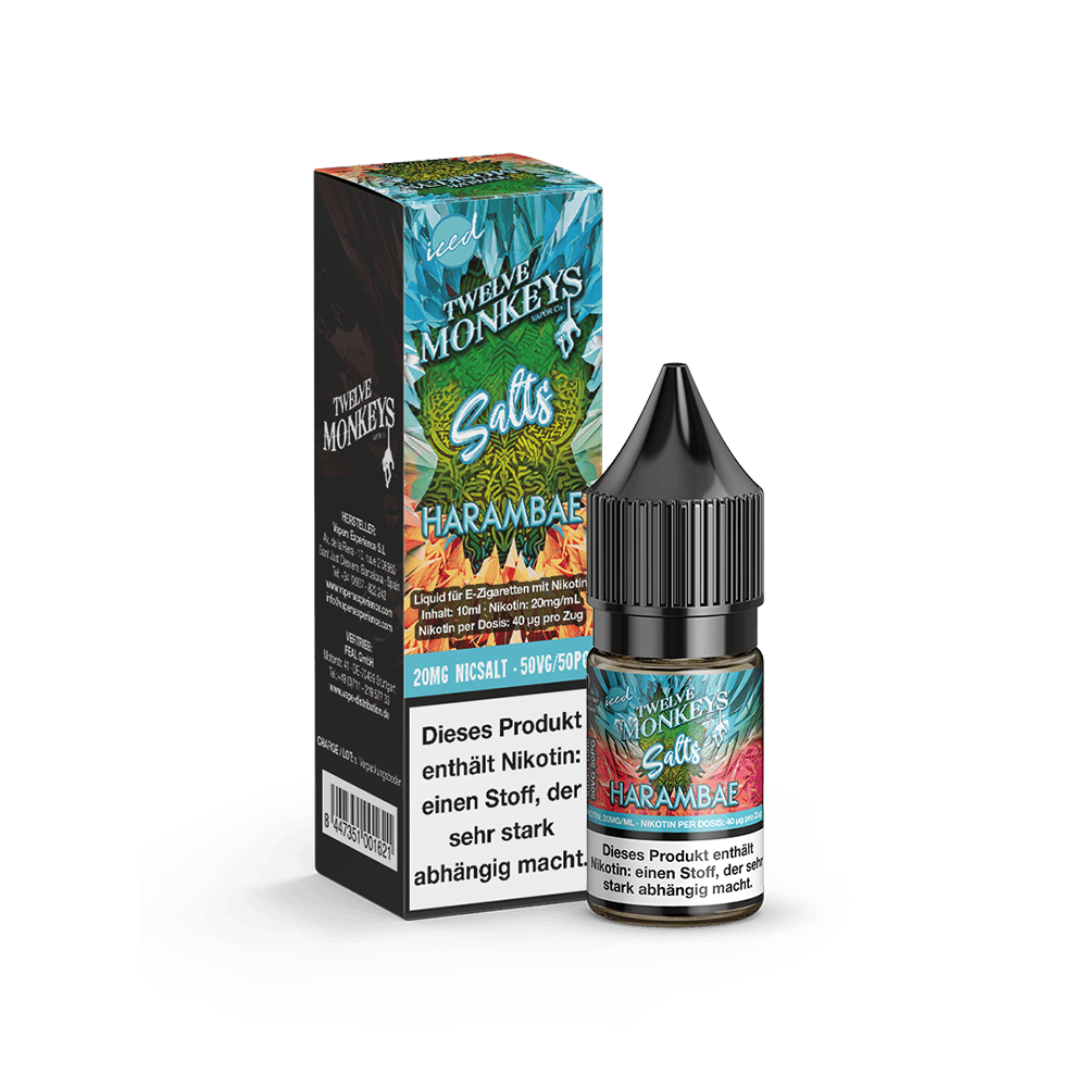 Twelve Monkeys Nikotinsalz - Harambae - 10ml Liquid 20mg 