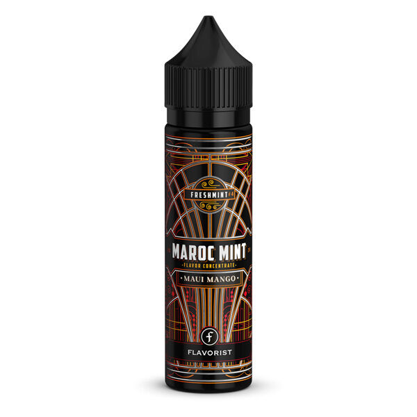 Flavorist Maroc Mint Maui Mango Aroma 10ml in 60ml Flasche 