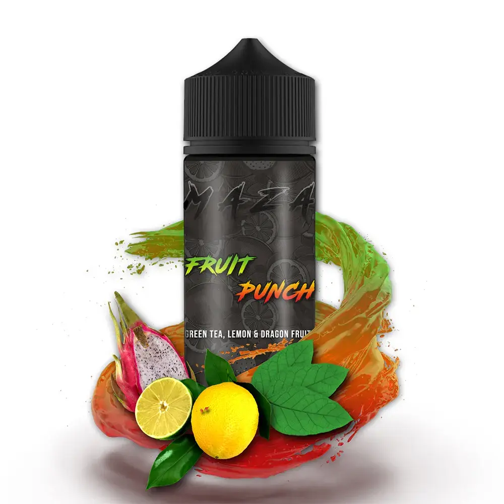 MaZa Fruit Punch 10ml Aroma in 120ml Flasche 