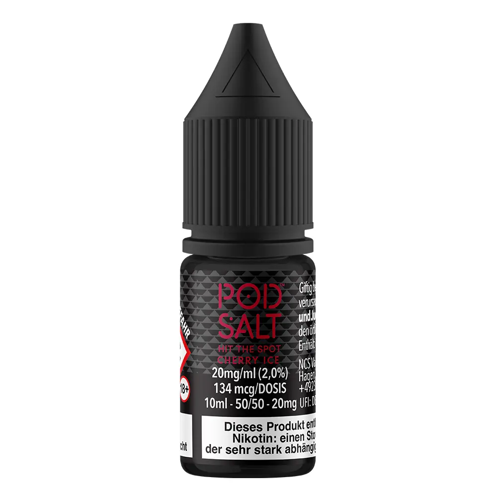 Pod Salt Core Nikotinsalz - Cherry Ice - Liquid 20mg 10ml 