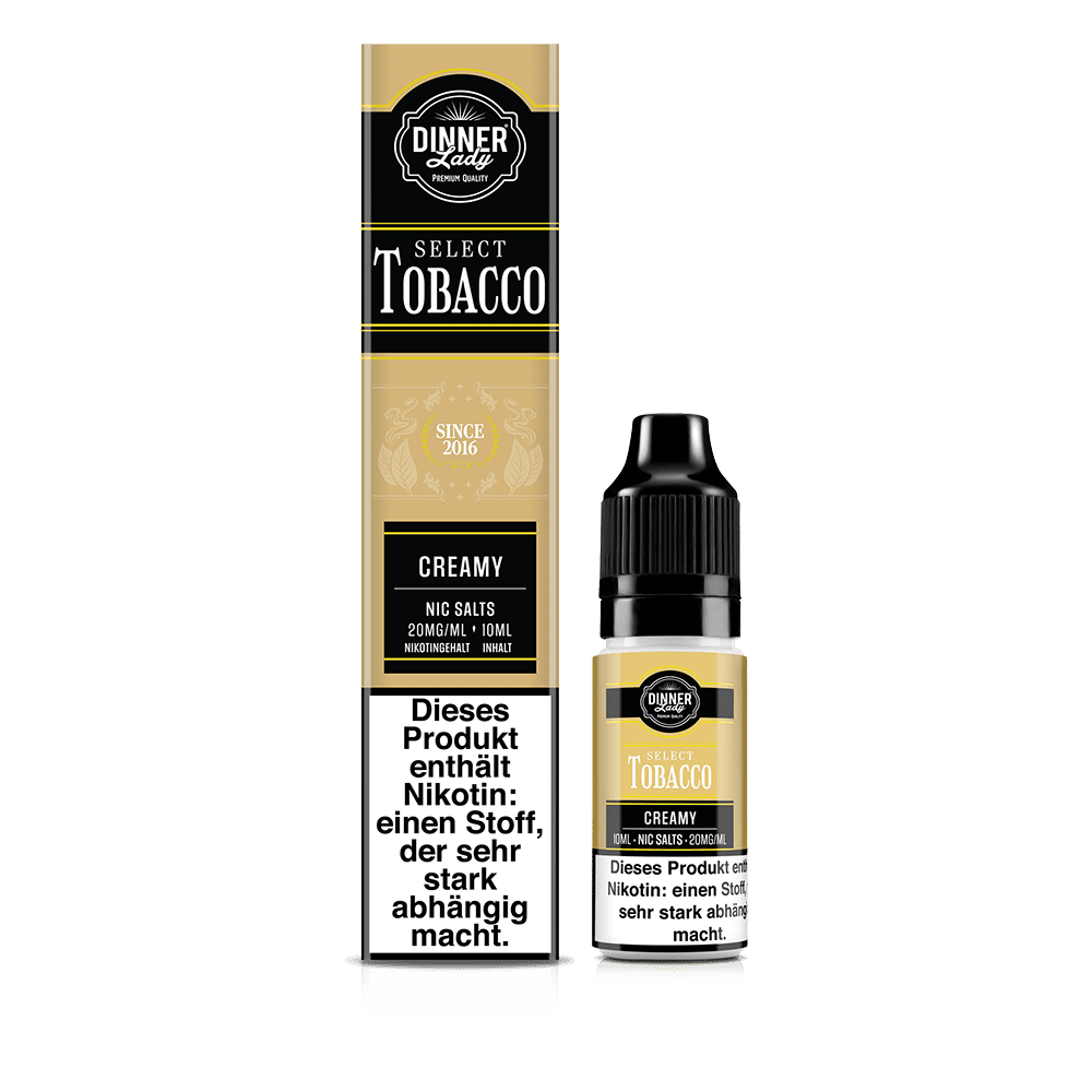 Dinner Lady Nikotinsalz - Creamy - 50/50 10ml Liquid 20mg 