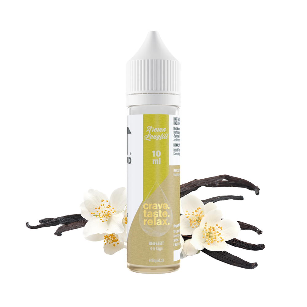 Elf-Liquid Aroma Longfill - Vanille - 10ml in 60ml Flasche 